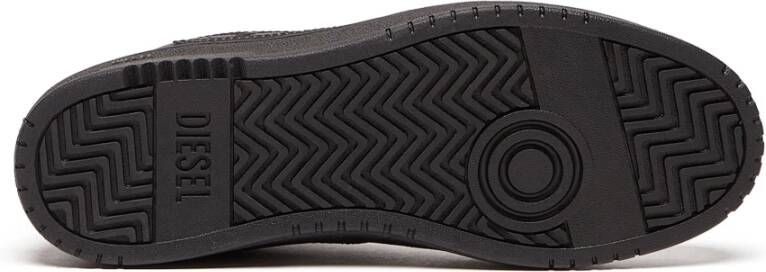 Diesel S-Ukiyo V2 Low-top sneakers with D branding Black Heren