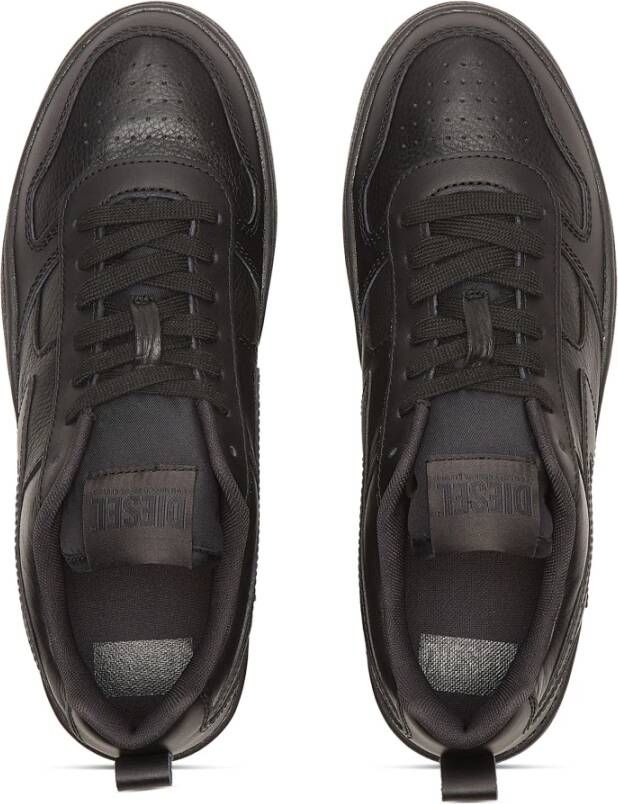 Diesel S-Ukiyo V2 Low-top sneakers with D branding Black Heren