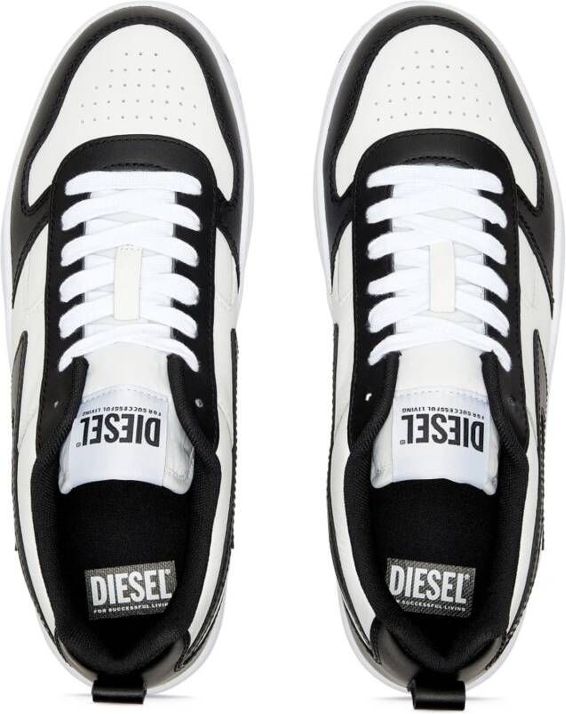 Diesel S-Ukiyo V2 Low-top sneakers with D branding White Heren