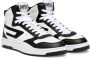 Diesel S-Ukiyo V2 Mid High-top sneakers with D branding White Heren - Thumbnail 4