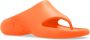 Diesel Rubber muiltjes flip-flop Orange Unisex - Thumbnail 9