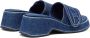 Diesel Sa-Oval D Pf W Denim slide sandals with Oval D strap Blue Dames - Thumbnail 11