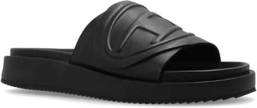 Diesel Sa-Slide D Oval slides Black Dames