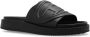 Diesel Sa-Slide D Oval slides Black Dames - Thumbnail 5