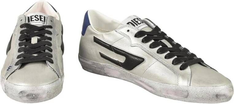 Diesel Grijze Sneakers voor Heren Grijs Heren