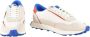 Diesel Witte Blauwe Sneakers voor Heren White Heren - Thumbnail 2