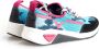 Diesel Multicolor pailletten veterschoenen Blauw Dames - Thumbnail 4