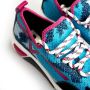 Diesel Multicolor pailletten veterschoenen Blauw Dames - Thumbnail 4