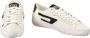 Diesel Casual Leren Sneakers Dames Collectie White Dames - Thumbnail 2