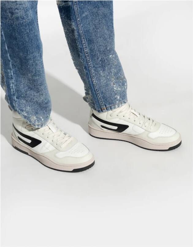 Diesel S-Ukiyo hoge sneakers Wit Heren