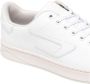 Diesel S-Athene Low-top leather sneakers with D patch White Heren - Thumbnail 11