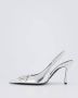 Diesel Zilveren Spiegeleffect Pumps Gray Dames - Thumbnail 23