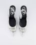 Diesel Zilveren Spiegeleffect Pumps Gray Dames - Thumbnail 24