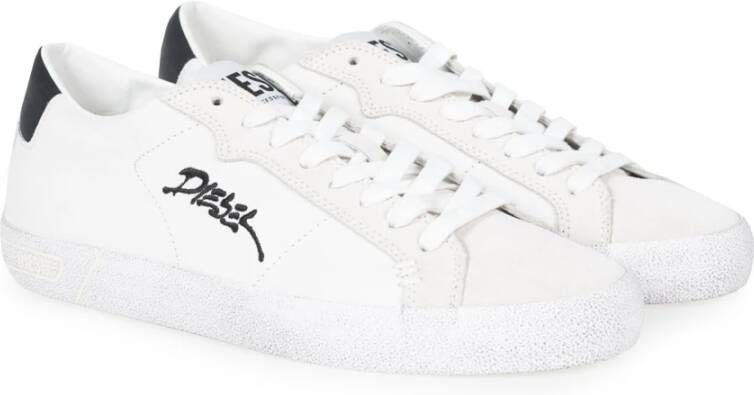 Diesel Stijlvolle lage top sneakers White Heren