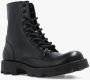 Diesel D-Hammer BT W Combat boots in glossed leather Black Dames - Thumbnail 4