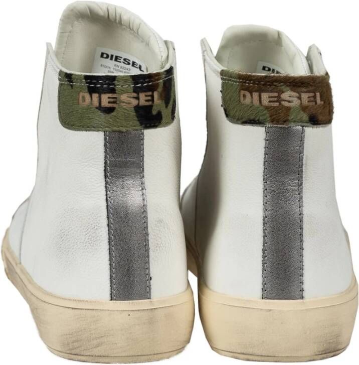 Diesel Vintage Veterschoenen White Heren
