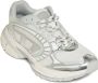 Diesel Witte Veterschoenen met Rubberen Zool - Thumbnail 2