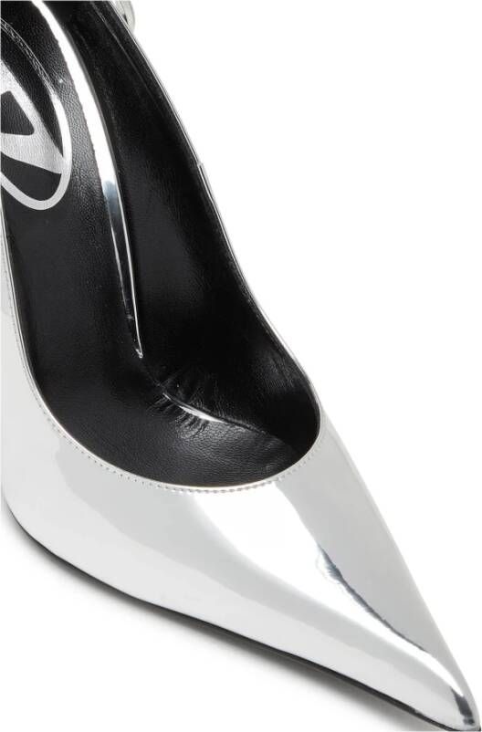 Diesel Zilveren Hakken Schoenen