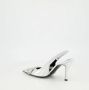Diesel Zilveren Spiegeleffect Pumps Gray Dames - Thumbnail 10