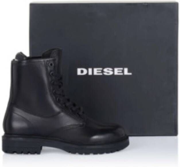 Diesel Zwarte Dameslaarzen & Enkellaarsjes