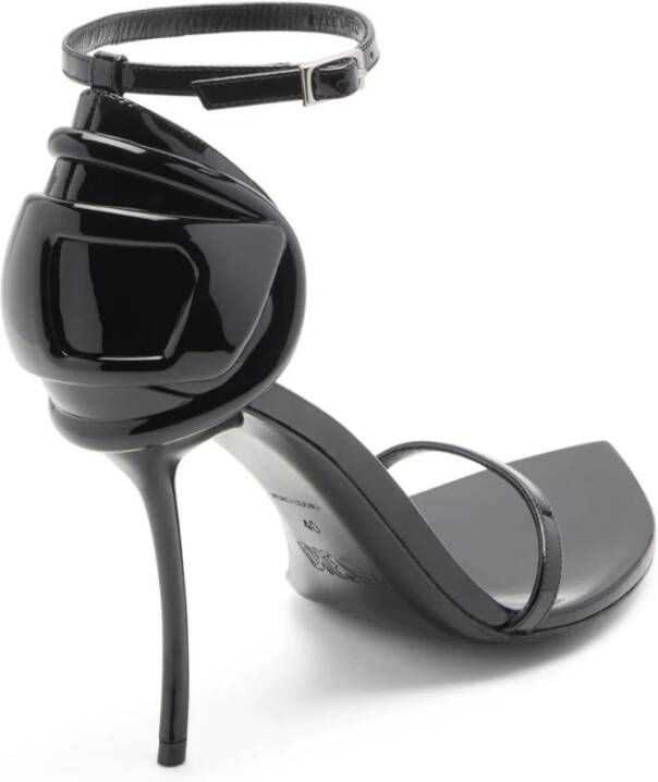 Diesel Zwarte Sandalen