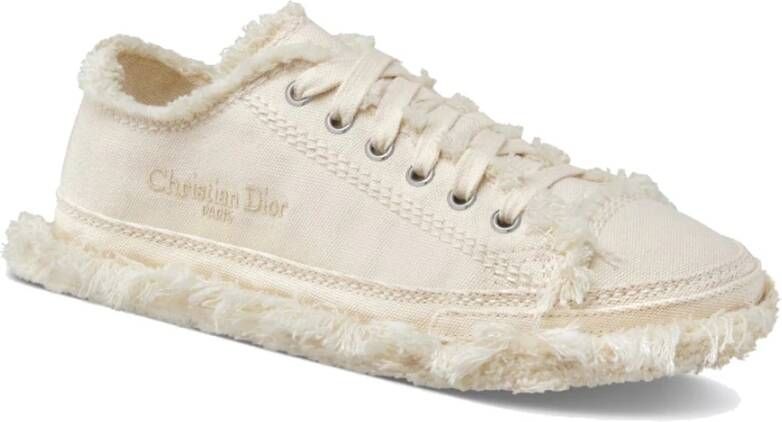 Dior Canvas Sneakers Beige Ss22 Beige Dames