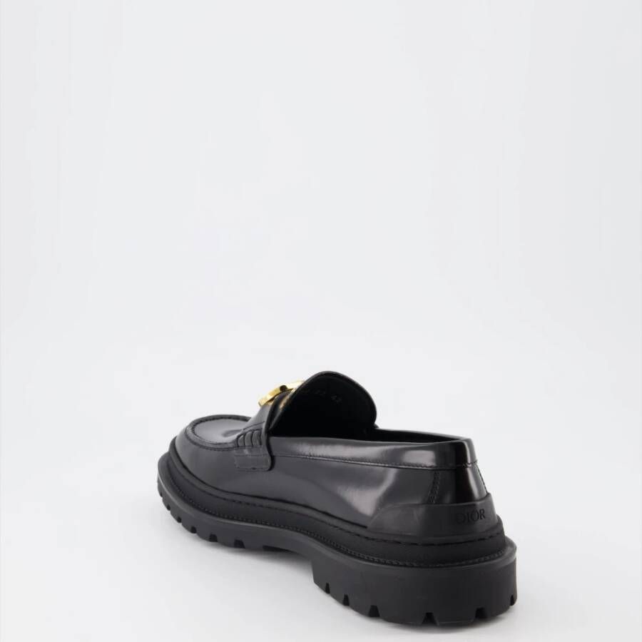 Dior Explorer Loafers Black Heren