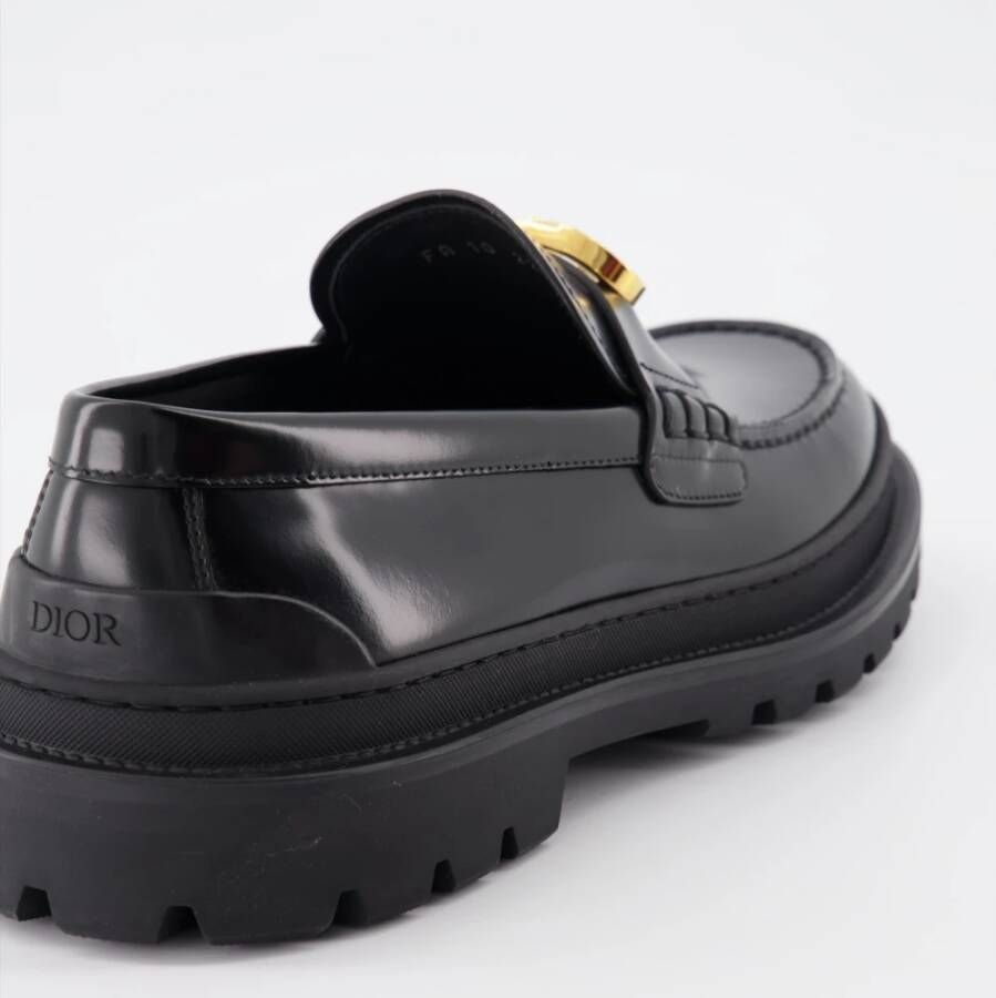 Dior Explorer Loafers Black Heren