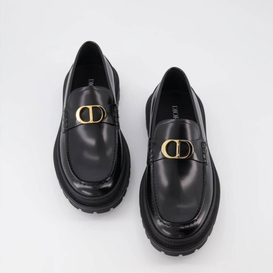 Dior Explorer Loafers Black Heren