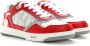 Dior Konijn Motief Sneakers Red Heren - Thumbnail 2