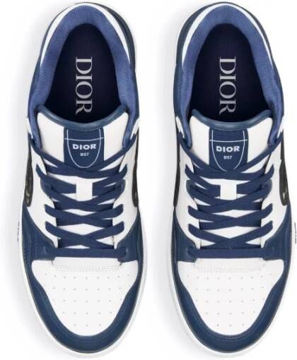 Dior Lage Sneaker Navy Blue White