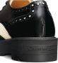 Dior Leren Derbies met Geperforeerd Detail Black Dames - Thumbnail 4