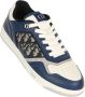 Dior Leren sneakers met iconisch monogram Blue Heren - Thumbnail 3