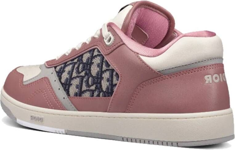 Dior Leren sneakers met iconisch monogram Multicolor Heren