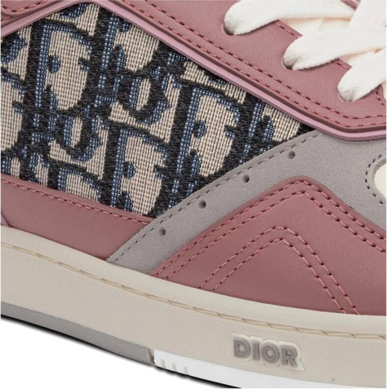 Dior Leren sneakers met iconisch monogram Multicolor Heren
