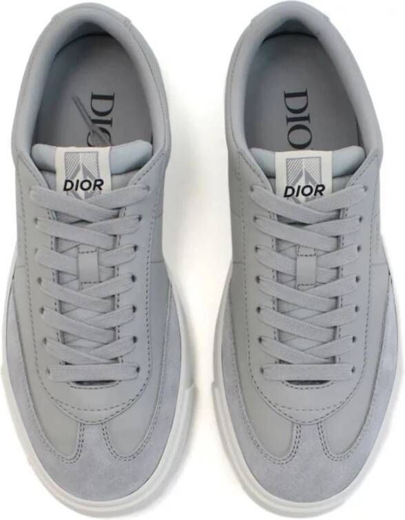 Dior Leren sneakers met suède detail