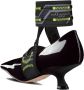 Dior Leren Square Toe Pumps Black Dames - Thumbnail 3