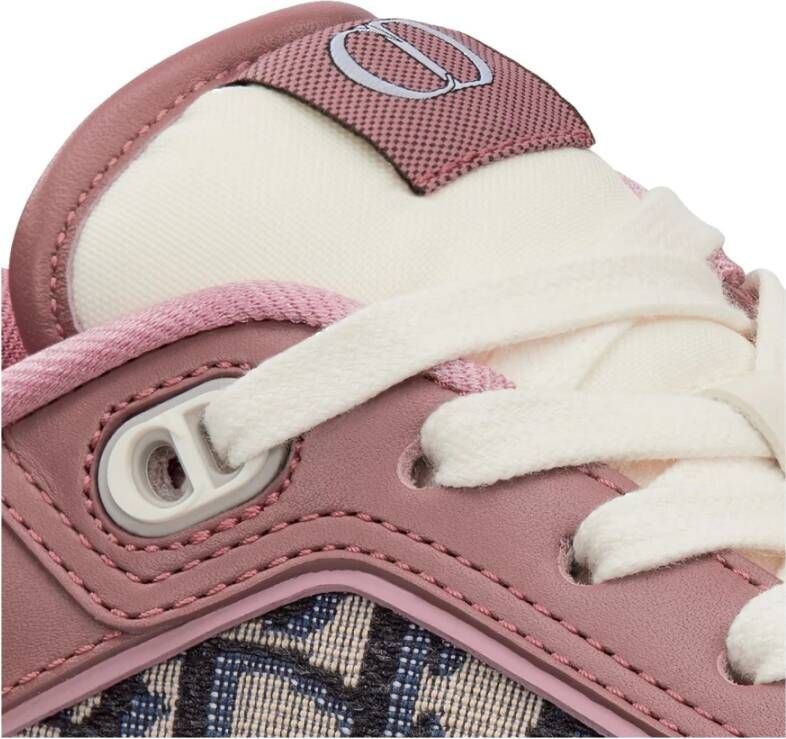 Dior Luxe Leren Sneakers Pink Dames