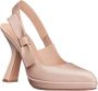 Dior Sweet-D Slingback Pumps met Strik Detail Beige Dames - Thumbnail 6
