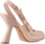 Dior Sweet-D Slingback Pumps met Strik Detail Beige Dames - Thumbnail 7