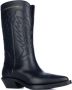 Dior Rubber Kniehoge Laarzen Slip-On Design Black Dames - Thumbnail 5