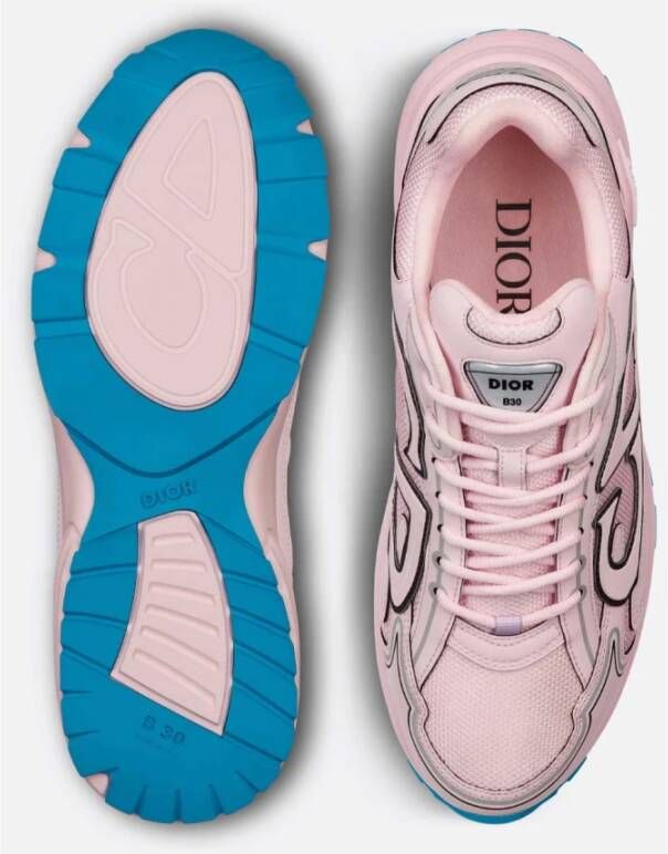 Dior Sneakers Pink Heren