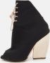 Dior Vintage Pre-owned Canvas boots Black Dames - Thumbnail 2