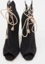 Dior Vintage Pre-owned Canvas boots Black Dames - Thumbnail 3