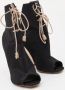 Dior Vintage Pre-owned Canvas boots Black Dames - Thumbnail 4