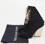 Dior Vintage Pre-owned Canvas boots Black Dames - Thumbnail 9