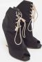 Dior Vintage Pre-owned Canvas boots Black Dames - Thumbnail 4