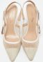 Dior Vintage Pre-owned Canvas heels White Dames - Thumbnail 3