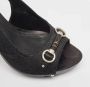 Dior Vintage Pre-owned Canvas sandals Black Dames - Thumbnail 6
