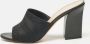 Dior Vintage Pre-owned Canvas sandals Black Dames - Thumbnail 2